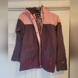 Columbia Women's Pink and Purple Jacket